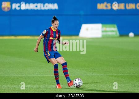 Jenni Hermoso del FC Barcelona durante il campionato spagnolo femminile 039, la Liga Iberdrola tra FC Barcelona e Atletico de ma P. Foto Stock