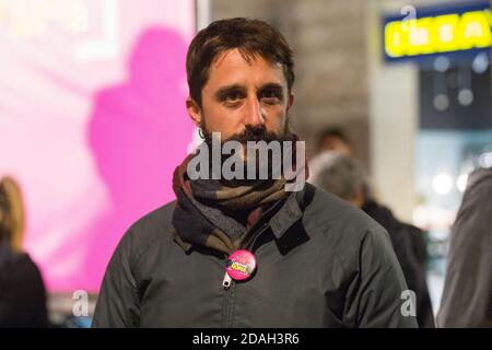 Roma, Italia. 12 Nov 2020. Amedeo Ciaccheri (Photo by Matteo Nardone/Pacific Press) Credit: Pacific Press Media Production Corp./Alamy Live News Foto Stock