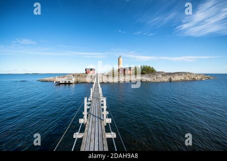 Il faro di Söderskär, Porvoo, Finlandia Foto Stock