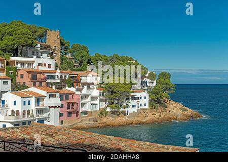 CALA SA TUNA BEGUR COSTA BRAVA CATALOGNA SPAGNA Foto Stock