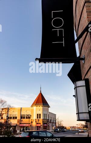 Perrysburg, Stati Uniti. 12 Nov 2020. Logo loft visto in uno dei loro negozi. Credit: SOPA Images Limited/Alamy Live News Foto Stock