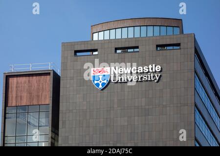 Newcastle University Building, Newcastle Upon Tyne, Regno Unito Foto Stock
