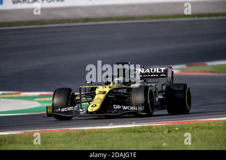 Tuzla, Turchia. 13 novembre 2020. Tuzla, vicino a Istanbul, Turchia. 13 Nov 2020. 03 RICCIARDO Daniel (aus), Renault F1 Team RS20, azione durante il Gran Premio di Formula 1 DHL Turkish 2020, dal 13 al 15 novembre 2020 sull'Intercity Istanbul Park, a Tuzla, vicino Istanbul, Turchia - Foto Antonin Vincent/DPPI/LM Credit: Gruppo editoriale LiveMedia/Alamy Live News Credit: Gruppo editoriale LiveMedia/Alamy Live News Foto Stock