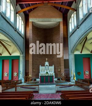 Luglio 18 2020 Greenville South Carolina USA Principe della Pace Chiesa cattolica Foto Stock