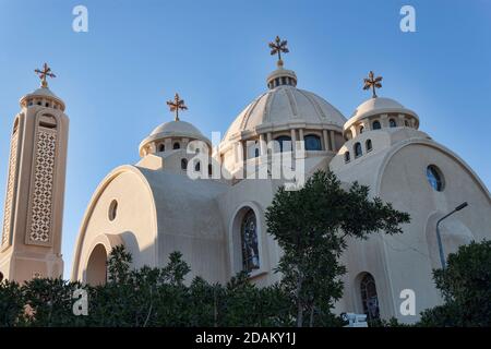 La Cattedrale Heavenly. Chiesa copta di Sharm El Sheikh Foto Stock