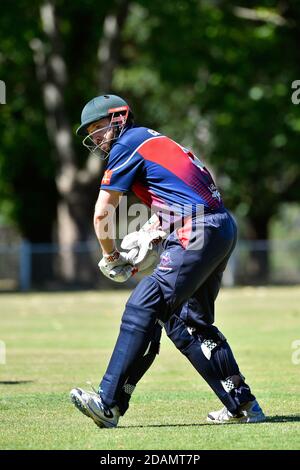 14 novembre 2020. Benalla Bushrangers contro Beechworth venti Foto Stock