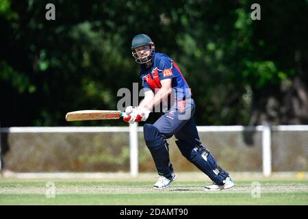 14 novembre 2020. Benalla Bushrangers contro Beechworth venti Foto Stock