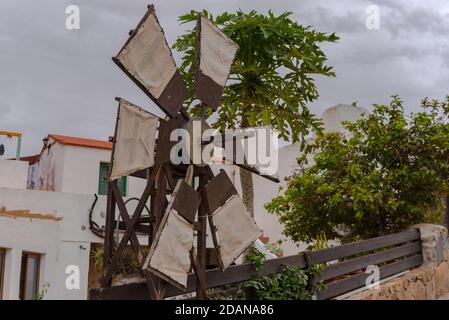 Betancuria, Fuerteventura, Spagna : 2020 Ottobre 6 : Willmite a Bentancuria sull'isola di Fuerteventura in Spagna in estate. Foto Stock