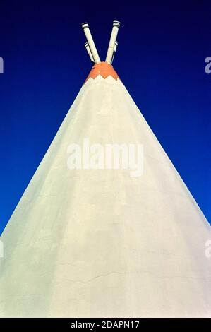 Wigwam Village Motel, Rialto, California, USA, John Margolies Roadside America Fotografia Archivio, 1978 Foto Stock