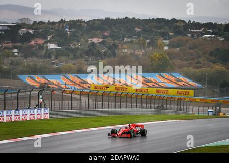 Tuzla vicino Istanbul, Turchia 14 novembre, 2020. 05 VETTEL Sebastian (ger), Scuderia Ferrari SF1000, azione durante il Gran Premio Turco di Formula 1 DHL 2020, dal 13 al 15 novembre 2020 sul Parco Intercity Istanbul, a Tuzla, vicino Istanbul, Turchia - Foto Antonin Vincent / DPPI / LM Credit: Gruppo editoriale LiveMedia/Alamy Live News Foto Stock