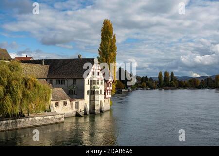 Città vecchia, Monastero di San Giorgio, Stein am Rhein, Canton Sciaffusa, Svizzera Foto Stock