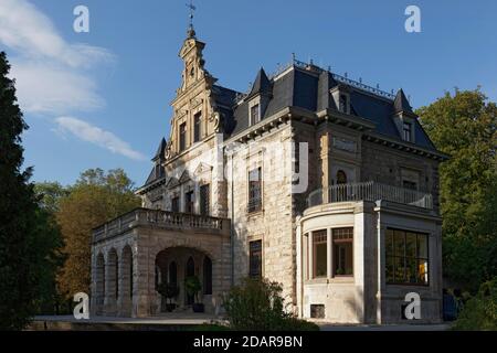 Villa Haar, in stile neo-rinascimentale, Park an der ILM, Weimar, Turingia, Germania Foto Stock