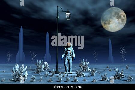 SciFi degli anni '60 Foto Stock