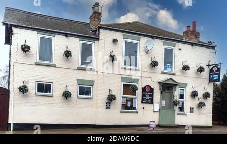 Casa pubblica Barnes Wallis, Station Road, North Howden, Goole, Yorkshire, Inghilterra, Regno Unito Foto Stock