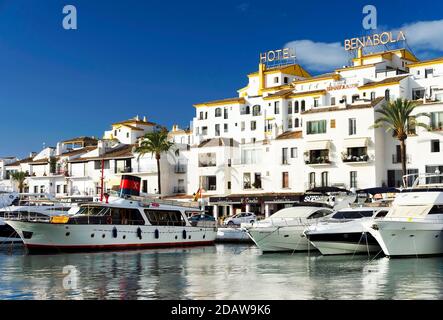 Marbella Resort sulla Costa del Sol, Andalusia, provincia di Malaga, Spagna Foto Stock