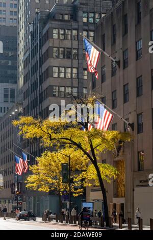 Il Rockefeller Center è un complesso di edifici situato sulla Fifth Avenue, New York City, Stati Uniti Foto Stock