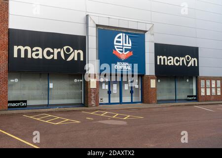 University of Bolton Stadium, Bolton, Lancashire. Sede dei Bolton Wanderers Foto Stock