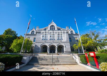 New Hampshire Legislative Office Building, Concord, New Hampshire NH, USA. Edificio legislativo, costruito nel 1884 in stile vittoriano, è stato precedentemente Foto Stock