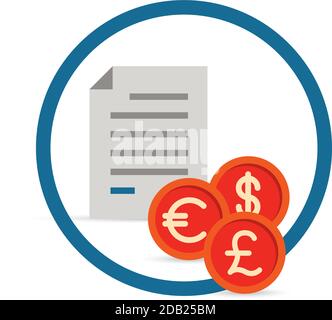 Sovvenzione per l'installazione di apparecchiature ad alta efficienza energetica. Icona vettore. Illustrazione Vettoriale