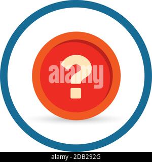 Domande frequenti sull'efficienza energetica. Icona vettore. Illustrazione Vettoriale