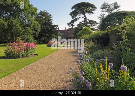 Castello di Lullingstone e il Giardino delle piante di Eynsford, Kent , REGNO UNITO Foto Stock