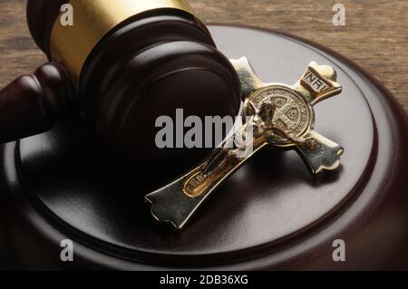 Tribunale della Rota Romana Foto Stock