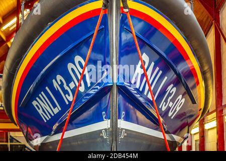 RLNI Ilfracombe Shannon Class Lifeboat - 13-09 Foto Stock