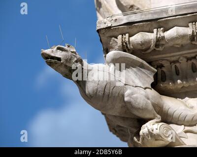 Siena - Capella di Piazza a Palazzo Pubblico Foto Stock