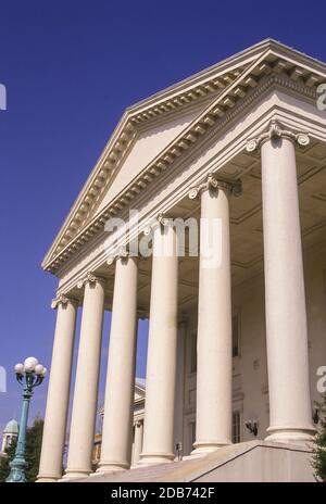 RICHMOND, VIRGINIA, USA - Virginia state Capitol, sede della legislatura statale. Foto Stock