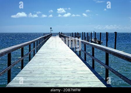 Casa Marina, Key West, Florida, USA, John Margolies Roadside America Fotografia Archivio, 1985 Foto Stock