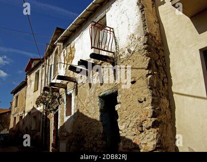 Sorgono, piccolo paese nel centro della Sardegna, Italia Foto Stock