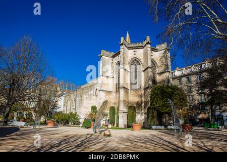 Tempio di San Martial in Piazza Agricol Perdiguier ad Avignone Francia Foto Stock