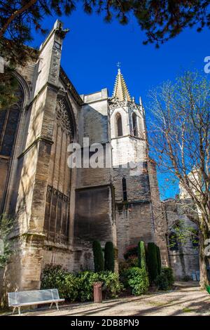 Tempio di San Martial in Piazza Agricol Perdiguier ad Avignone Francia Foto Stock