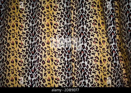 Sfondo texture leopardo Foto Stock