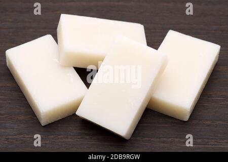 Pasticceria secca giapponese, dolci mochi a tavola Foto Stock