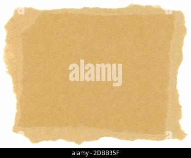 cartoncino marrone chiaro con spazio di copia utile come sfondo Foto Stock