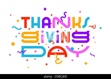 Grazie. Biglietto d'auguri Illustrazione Vettoriale