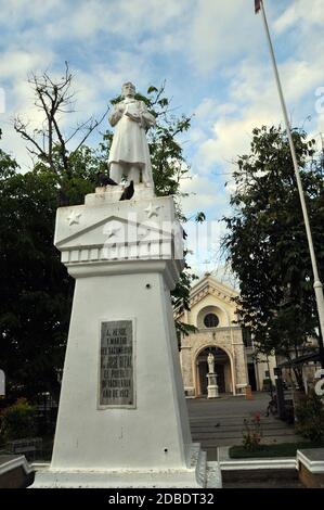JosÃ© Rizal Monumento nelle Filippine Foto Stock