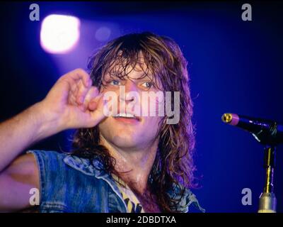 Bon Jovi live al Norwich Playhouse 1986 Foto Stock