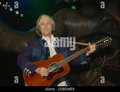 Tom Petty e gli Heartbreakers in concerto alla Wembley Arena 23 febbraio 1992 Foto Stock