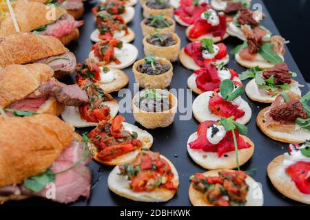 Panini per il catering all'evento. Foto di alta qualità Foto Stock