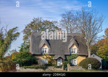 Forge cottage che si abbina Essex verde Inghilterra Foto Stock