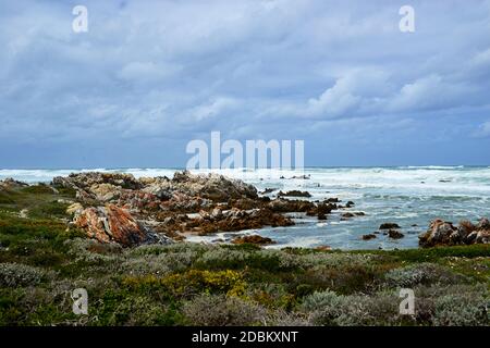 Cape Agulhas, Sud Africa Foto Stock