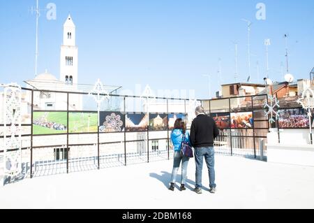 Bari - Museo civico - tetto - Museo Foto Stock