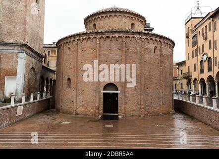 Rotonda di San Lorenzo a Mantova. Italia Foto Stock