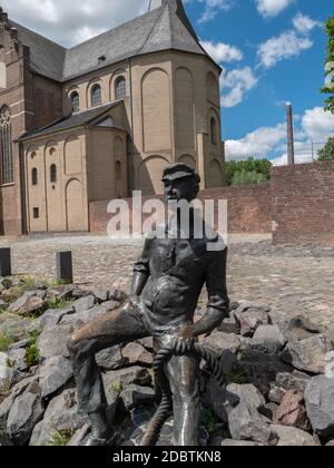 la città di emmerich sul fiume reno Foto Stock