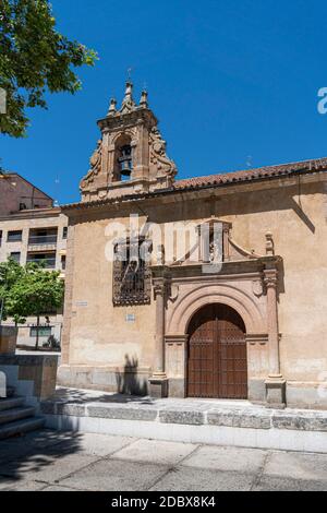 Cappella di San vera Cruz (traduzione di Capilla de la San vera Cruz) nella città di Salamanca, Spagna Foto Stock