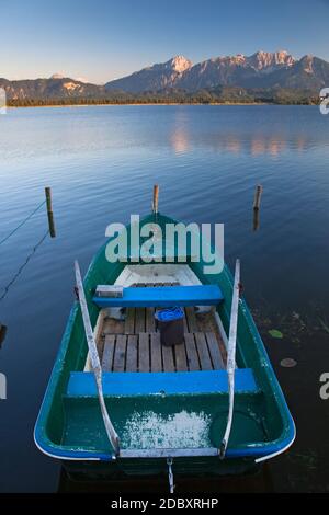 Geografia / viaggio, Germania, Baviera, Hopfensee, Fuessen, Hopfensee, hopping sul lago, Allgaeu, EAS, Additional-Rights-Clearance-Info-Not-Available Foto Stock