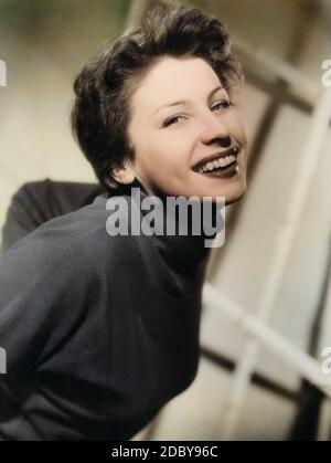 Doris Kirchner, österreichische Schauspielerin, Deutschland um 1959. Attrice austriaca Doris Kirchner, Germania intorno al 1959. Foto Stock