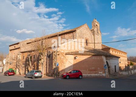 Monasterio de Nuestra Señora de Gracia. San Clemente. Provincia di Cuenca. Castilla la Mancha. España. Foto Stock